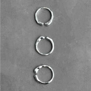 (ring,ราคาต่อ 1 วง) : CORAL RING SILVER 925 / แหวน แหวนเงินแ…