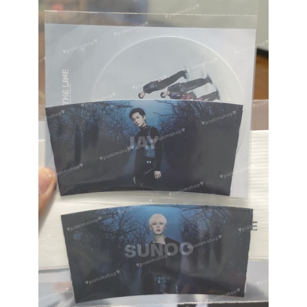 เซตของร่วมคอลแลป ENHYPEN จาก nose tea และ rolling pinn