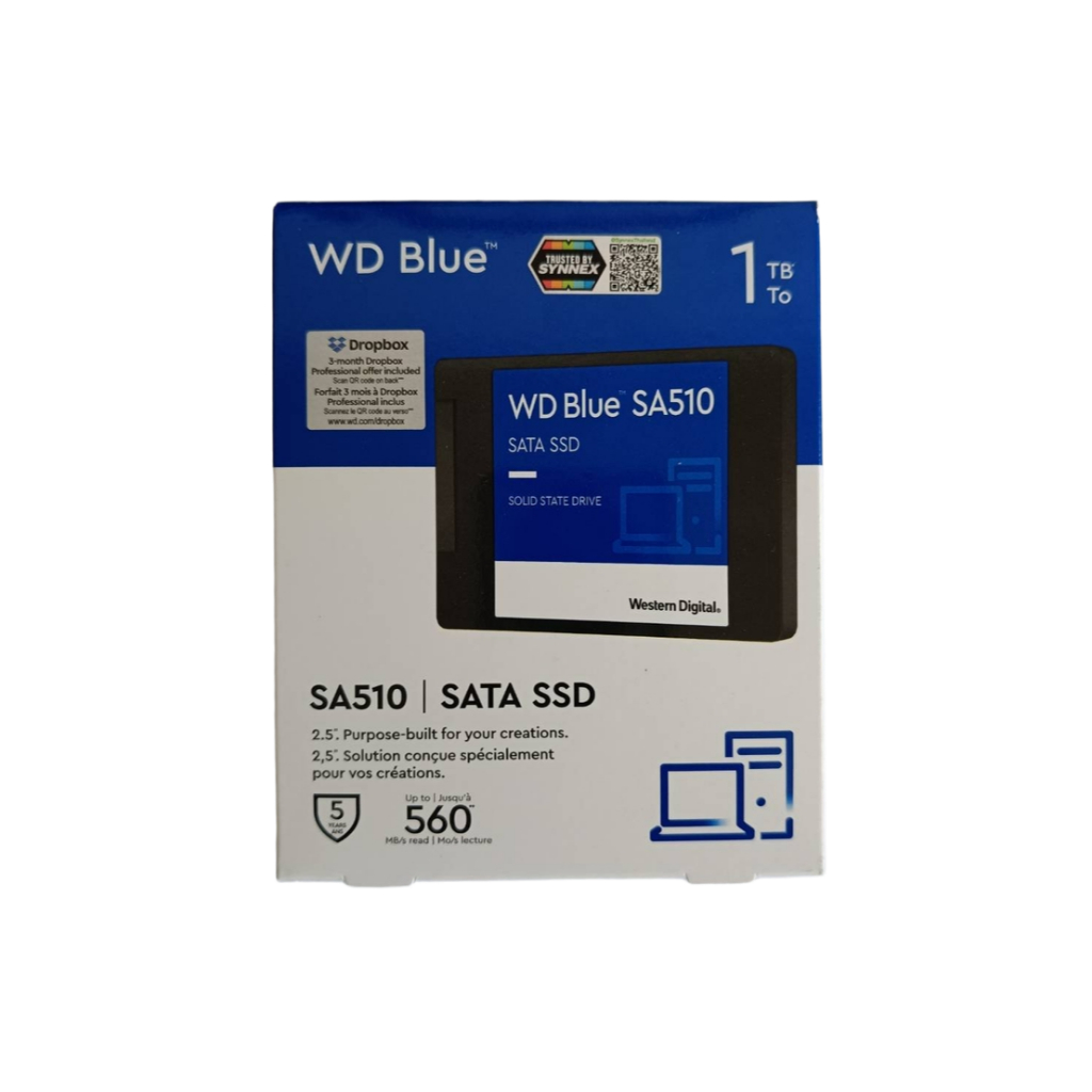 WD 1 TB SSD SATA WD BLUE (WDS100T3B0A) ของใหม่ แท้ 100% ประกัน Advice 5ปี (ส่งเร็ว100%)