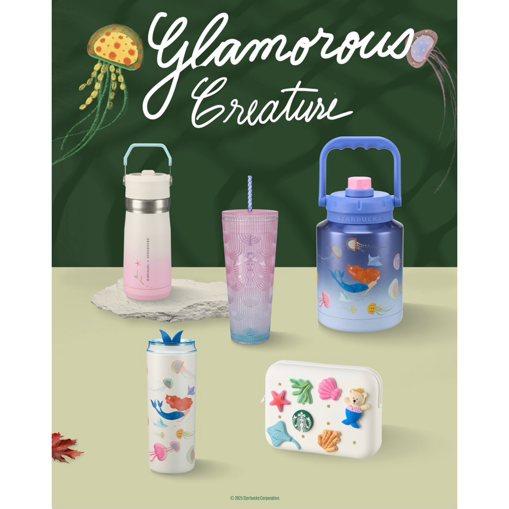 ⭐️Starbucks Glamorous Creature⭐️Starbucks Siren 2025