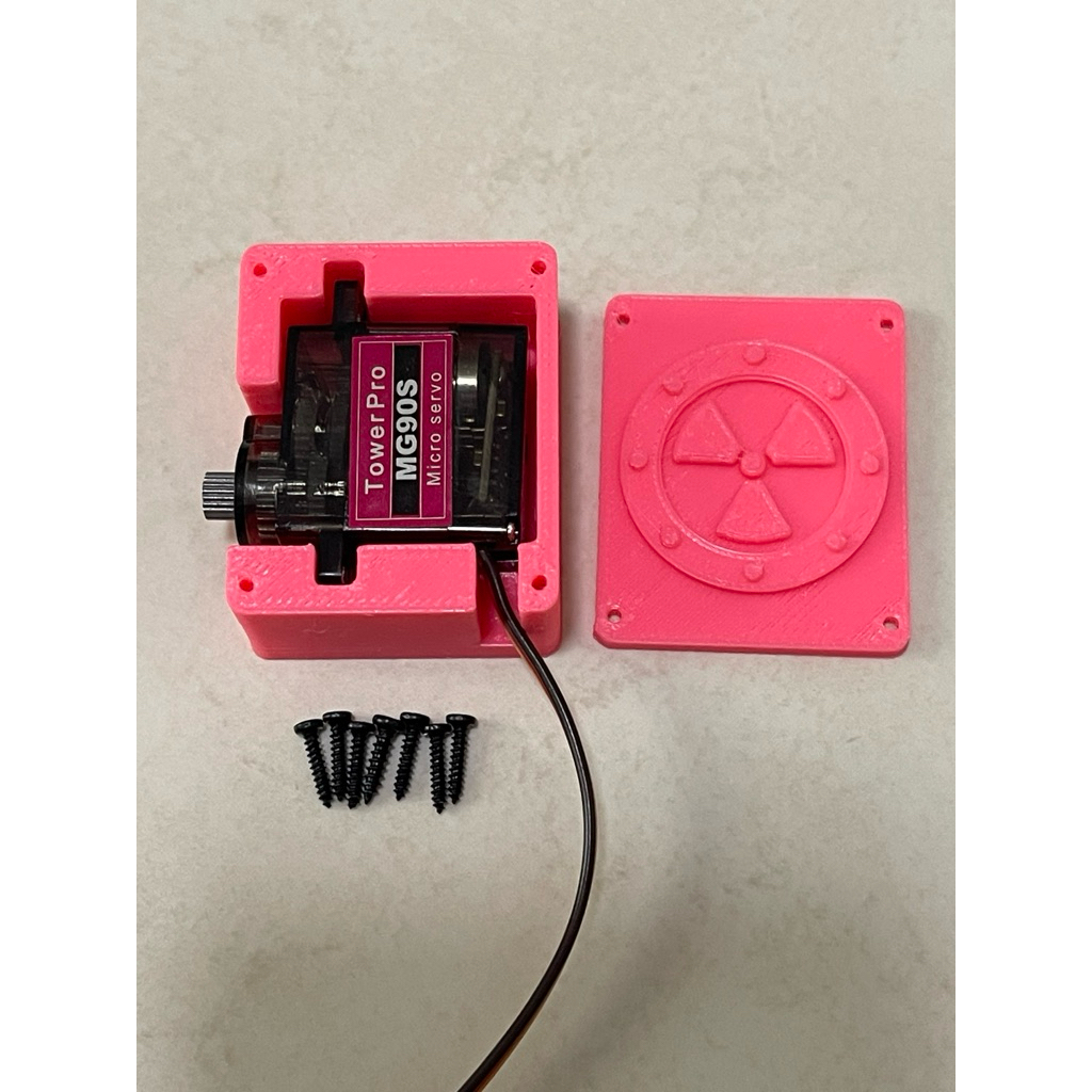 กล่องใส่เซอร์โวเอ็มจี90พร้อมน็อด