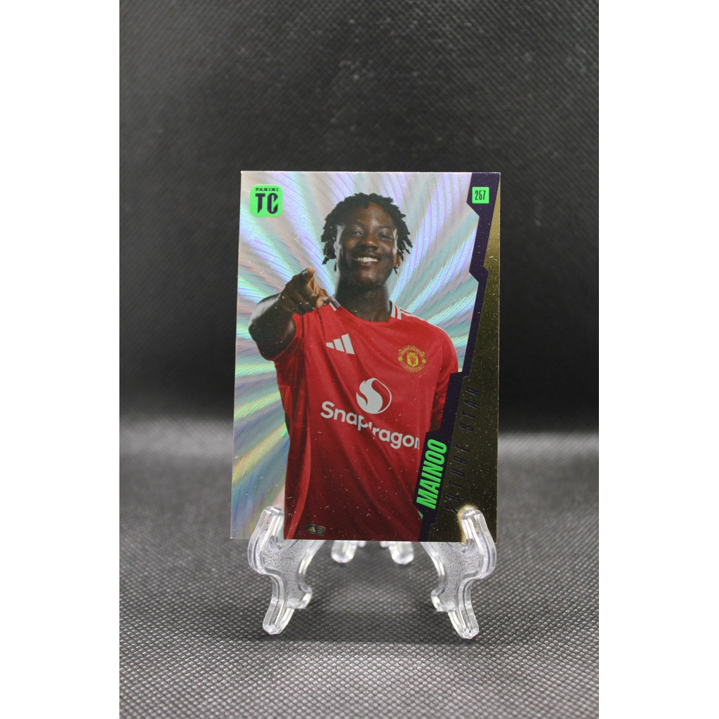 การ์ดฟุตบอล Panini TC #257 Kobbie Mainoo – Manchester United (Future Star)