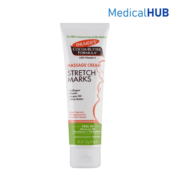 Palmer's Palmer Cocoa Butter Formula Massage Cream ปาล์มเมอร์ ครีมบำรุงผิว ป้องกัน รอยแตกลาย 12901