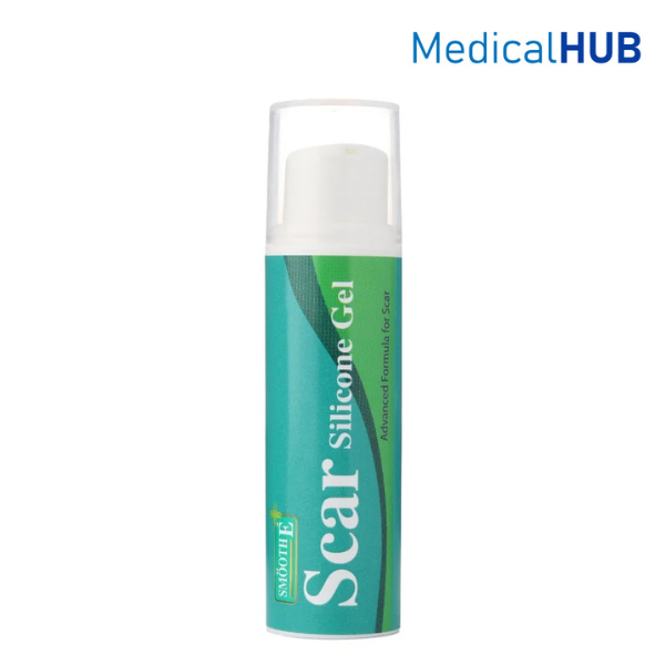 Smooth E Scar Silicone Gel สมูทอี เจลทารอยแผลเป็น ทำให้แผลเป็นนุ่ม ลดรอยแดง รอยดำ ขนาด 10 กรัม 16117