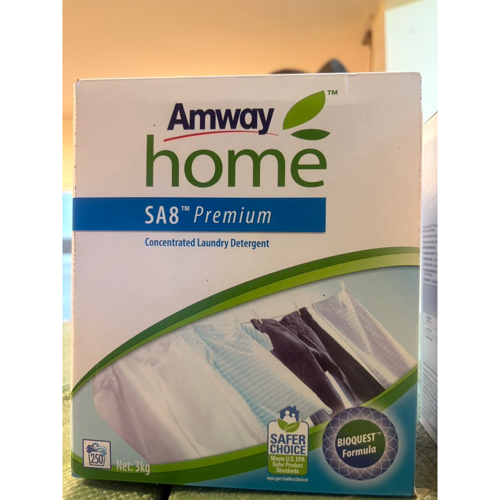 Amway Home SA8 แอมเวย์ ผงซักฟอกซักผ้า 3Kg