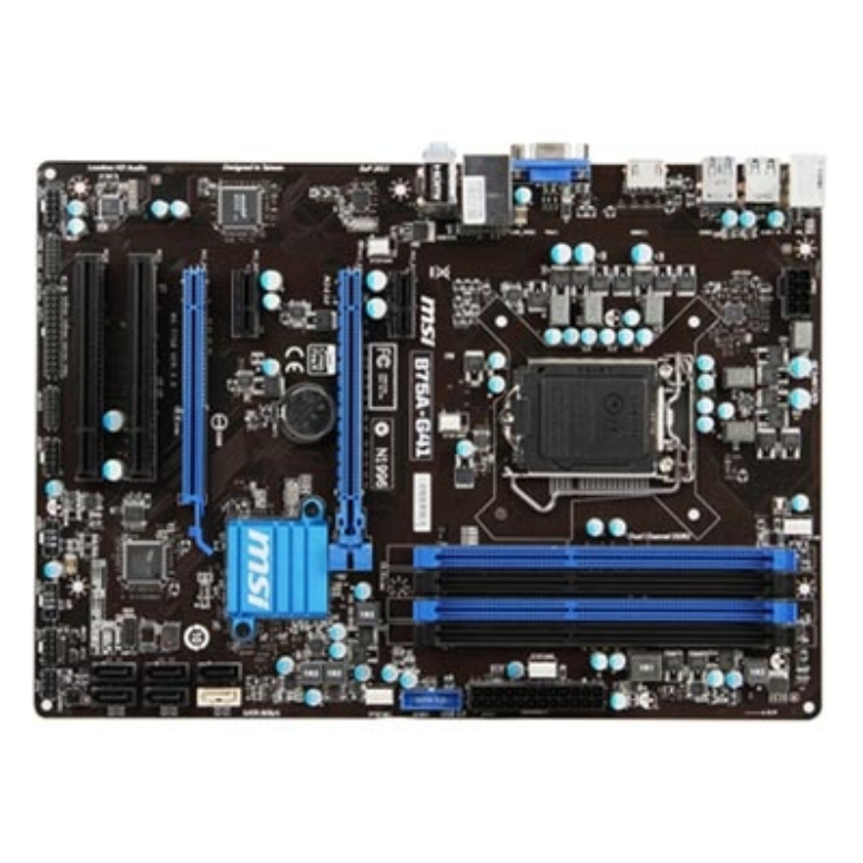 MSI B75A-G41 LGA 1155 คอมพิวเตอร์ เมนบอร์ด Mainboards