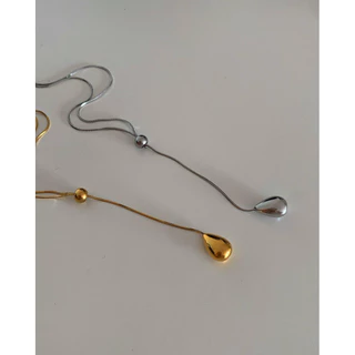 สร้อยสเตนเลส nicklefree, waterproof HER OBJECTIVE_HER HYDIE NECKLACE