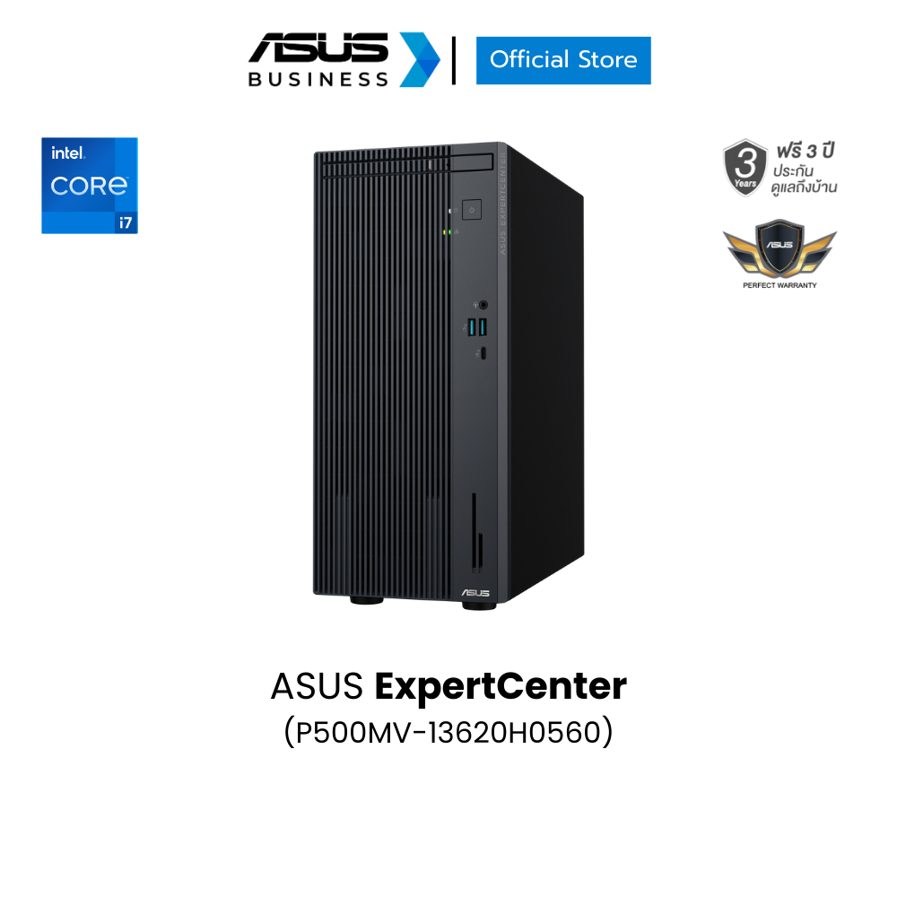 ASUS ExpertCenter P500 Mini Tower (P500MV-13620H0560) Intel® Core i7 13620H, 8GB, 512GB SSD, DOS