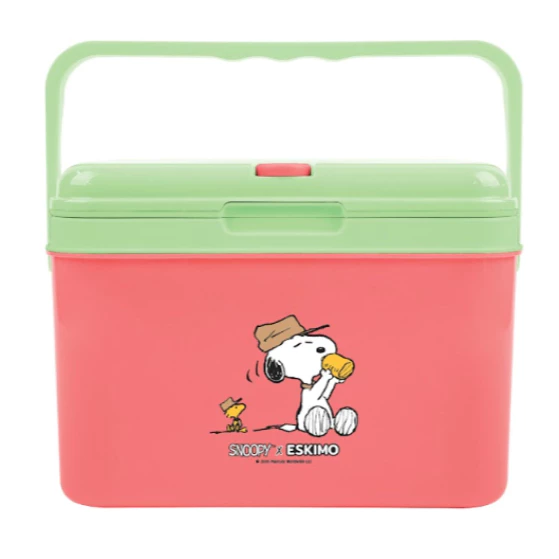 ESKIMO COOLER กระติกน้ำพลาสติกเก็บความเย็น โฟม PU ทรงเหลี่ยม มีหูหิ้ว KC460 ขนาด 4.6 ลิตร thumbnail 4
