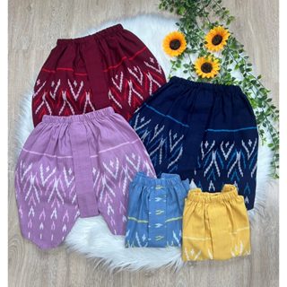 โจงกระเบนเด็ก ผ้าเปลือกไม้พิมพ์ลาย สัมผัสคล้ายผ้าฝ้าย ไม่คัน…