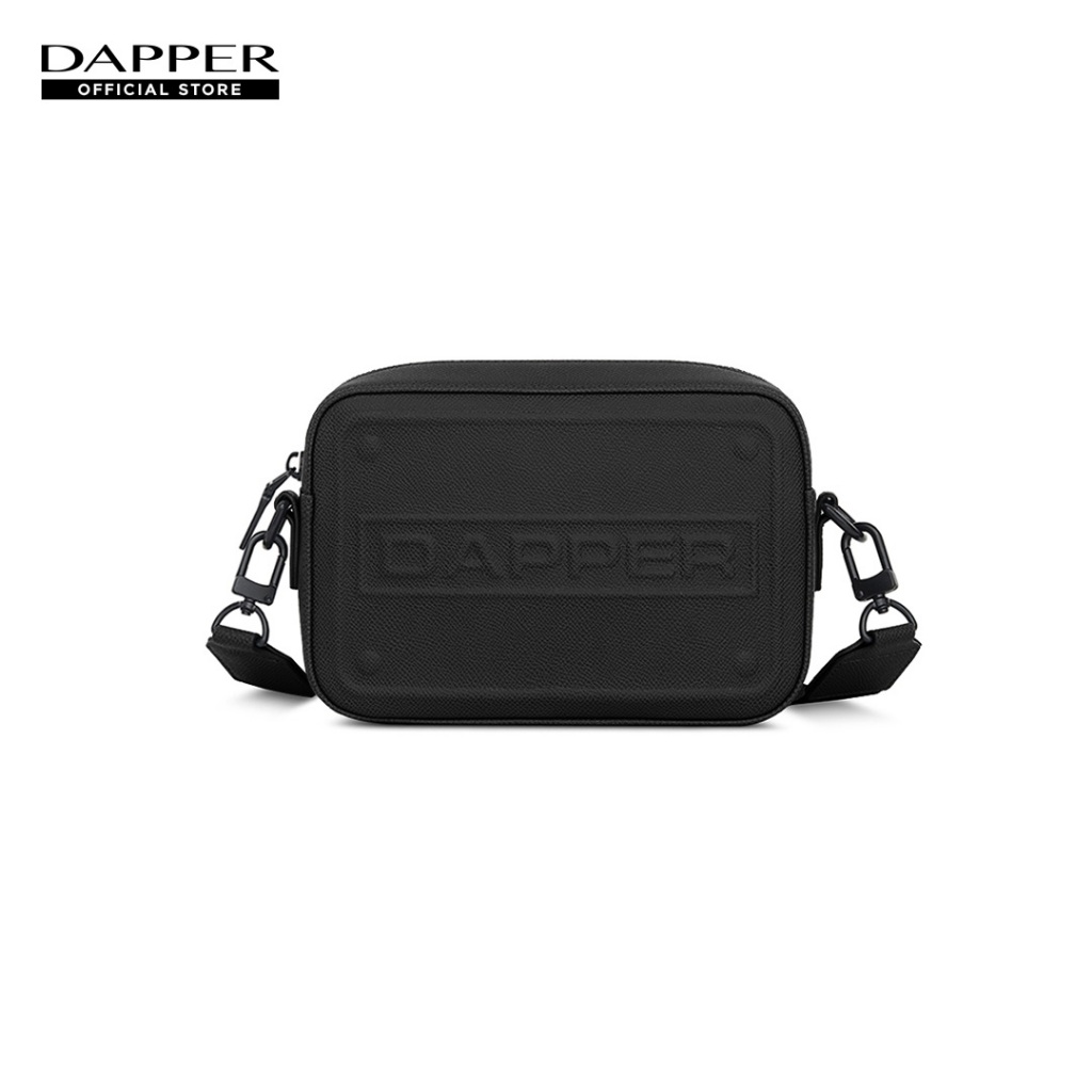 DAPPER กระเป๋าสะพายข้าง DAPPER Embossed Crossbody Bag สีดำ (BM5/BK/1293SF)