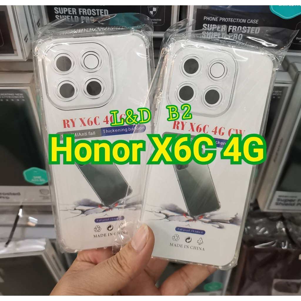 พร้อมส่ง เคสใสกันกระแทกHuawei Honor x6c x7c x8c  x9c (5g)x9c smart (5g)
