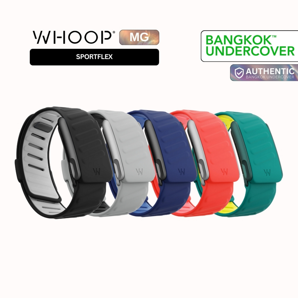 (พร้อมส่ง!) WHOOP MG SportFlex Band สายสำรองซิลิโคนสำหรับ WHOOP 5.0/MG