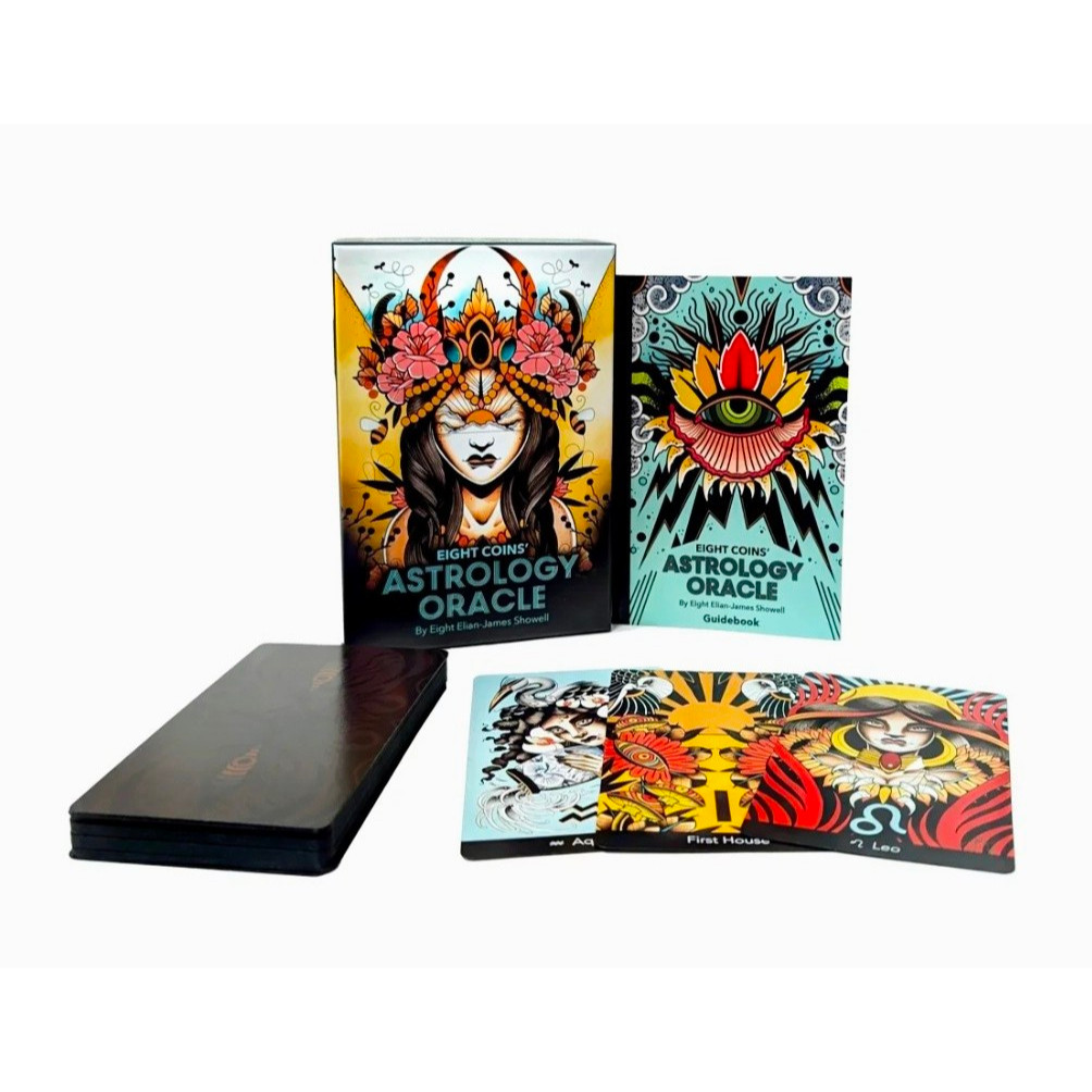 Eight Coins' Astrology Oracle ไพ่ออราเคิลจักรราศี/ ไพ่ออราเคิลแท้ลดราคา/ Oracle/ Card/ Deck
