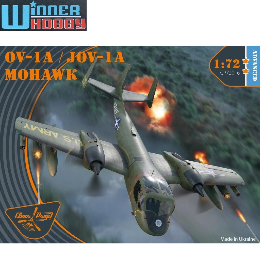 Clear Prop Models 72016 OV-1 A/JOV-1A Mohawk 1/72