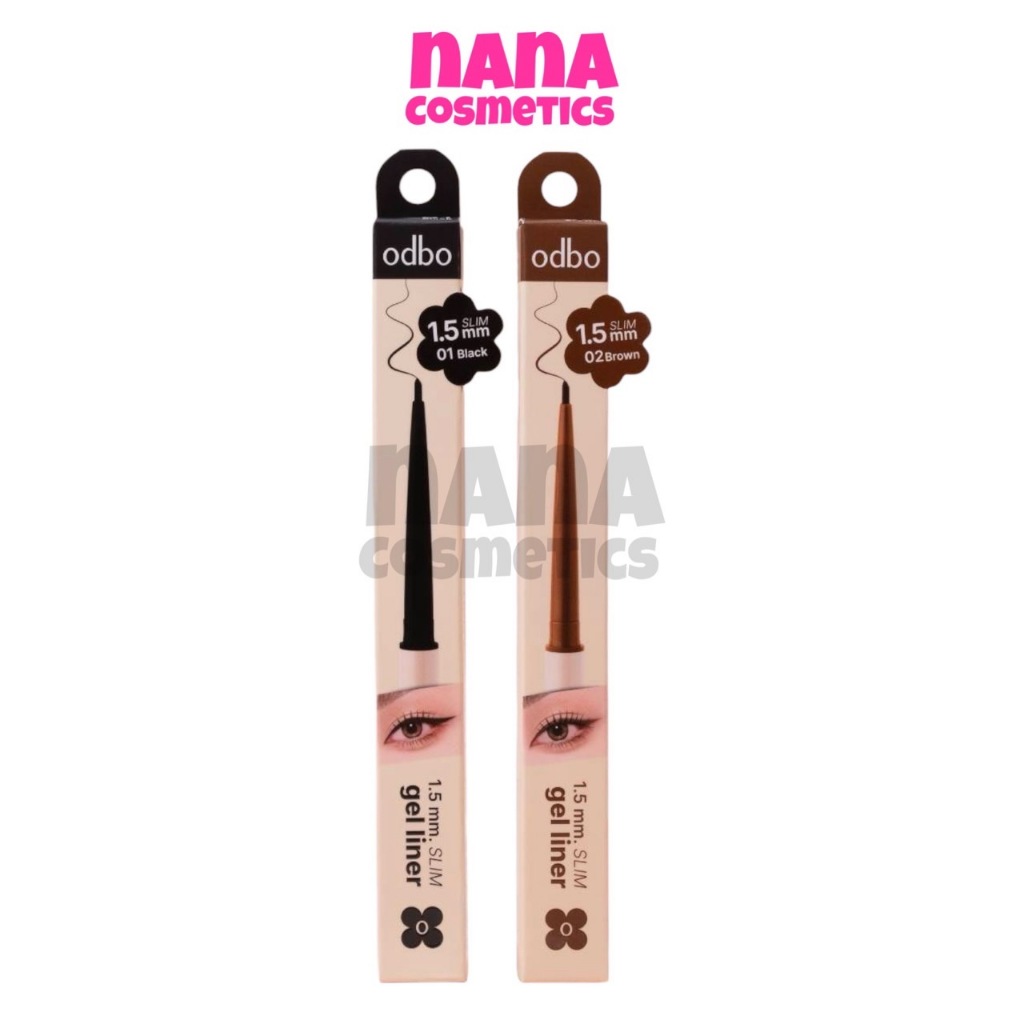 OD3021 โอดีบีโอ สลิม เจล ไลเนอร์ อายไลเนอร์เนื้อเจล ODBO 1.5 MM SLIM GEL LINER