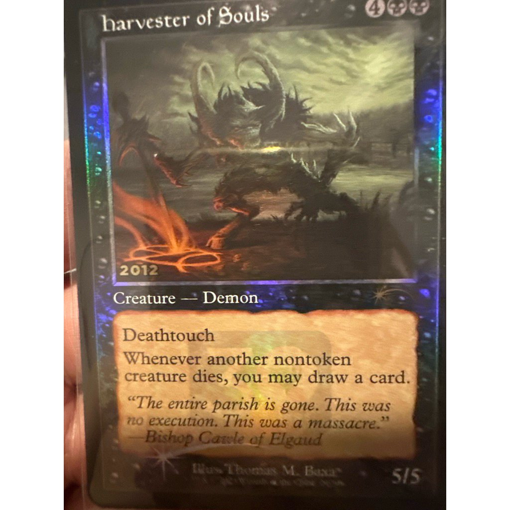 Harvester of Souls (30th Anniversary Foil) การ์ด Magic The Gathering Mtg ของแท้