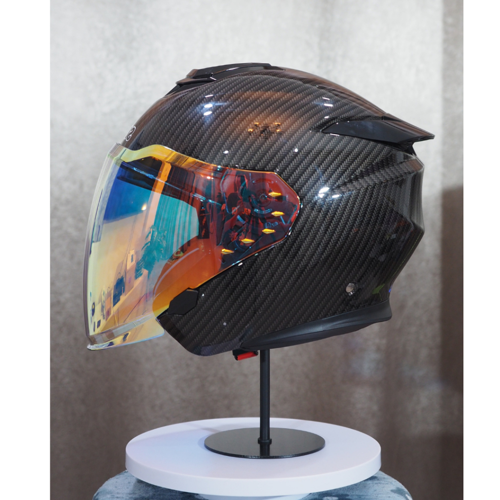 หมวกกันน็อคครึ่งใบ แถมฟรีบลูทูธ! Soman รุ่นSM 527