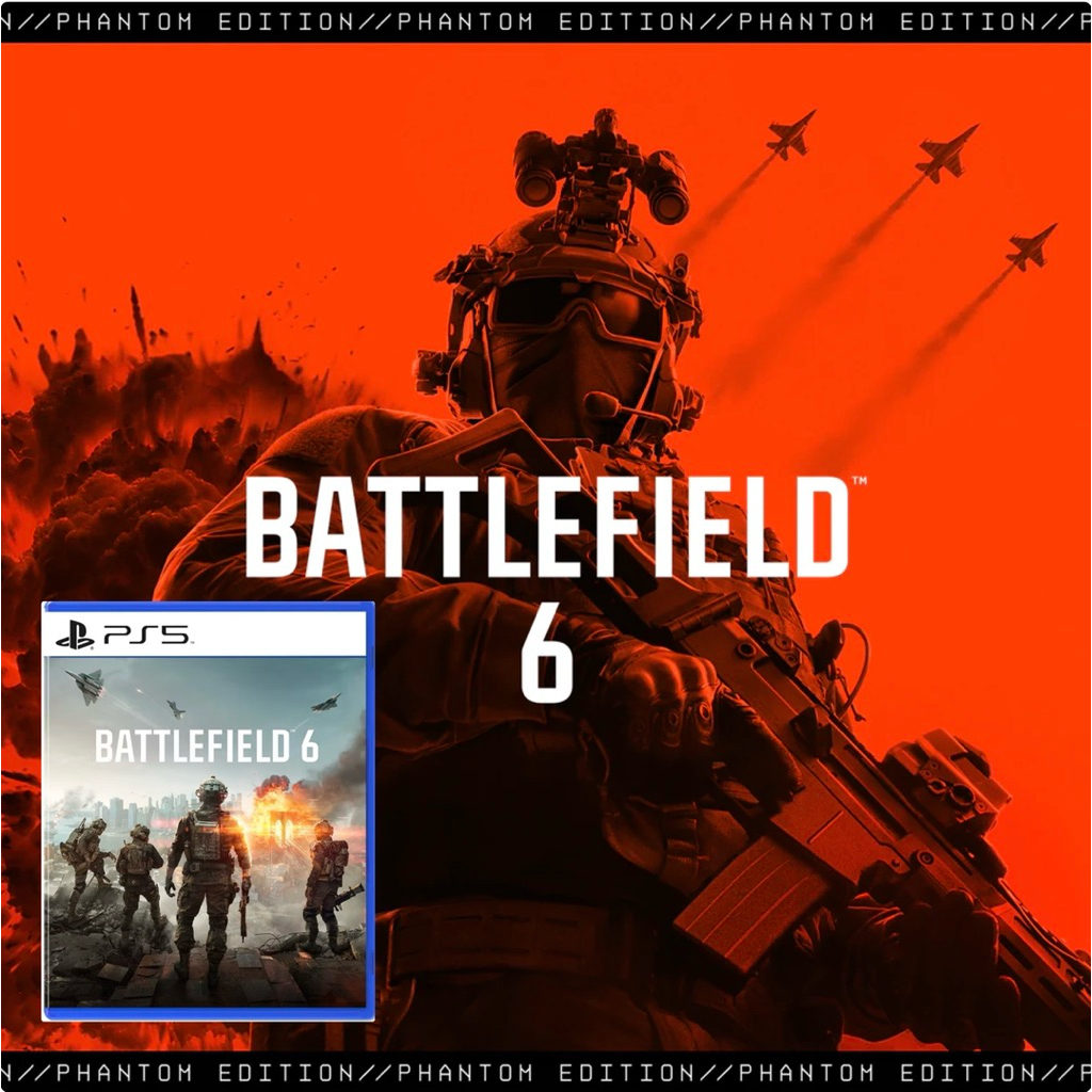 (พร้อมส่ง) PS5 Games BATTLEFIELD 6 (Asia)