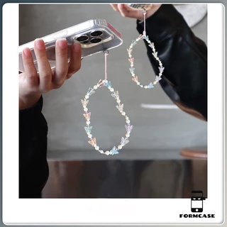 สร้อยข้อมือเคสโทรศัพท์ สามารถใช้กับ ไอโฟน แบรนด์ขายดีในเว็บไซต์เกาหลี สไตล์เด็กสาว สไตล์อินสตาแกรม น่ารัก รุ่นยอดฮิต