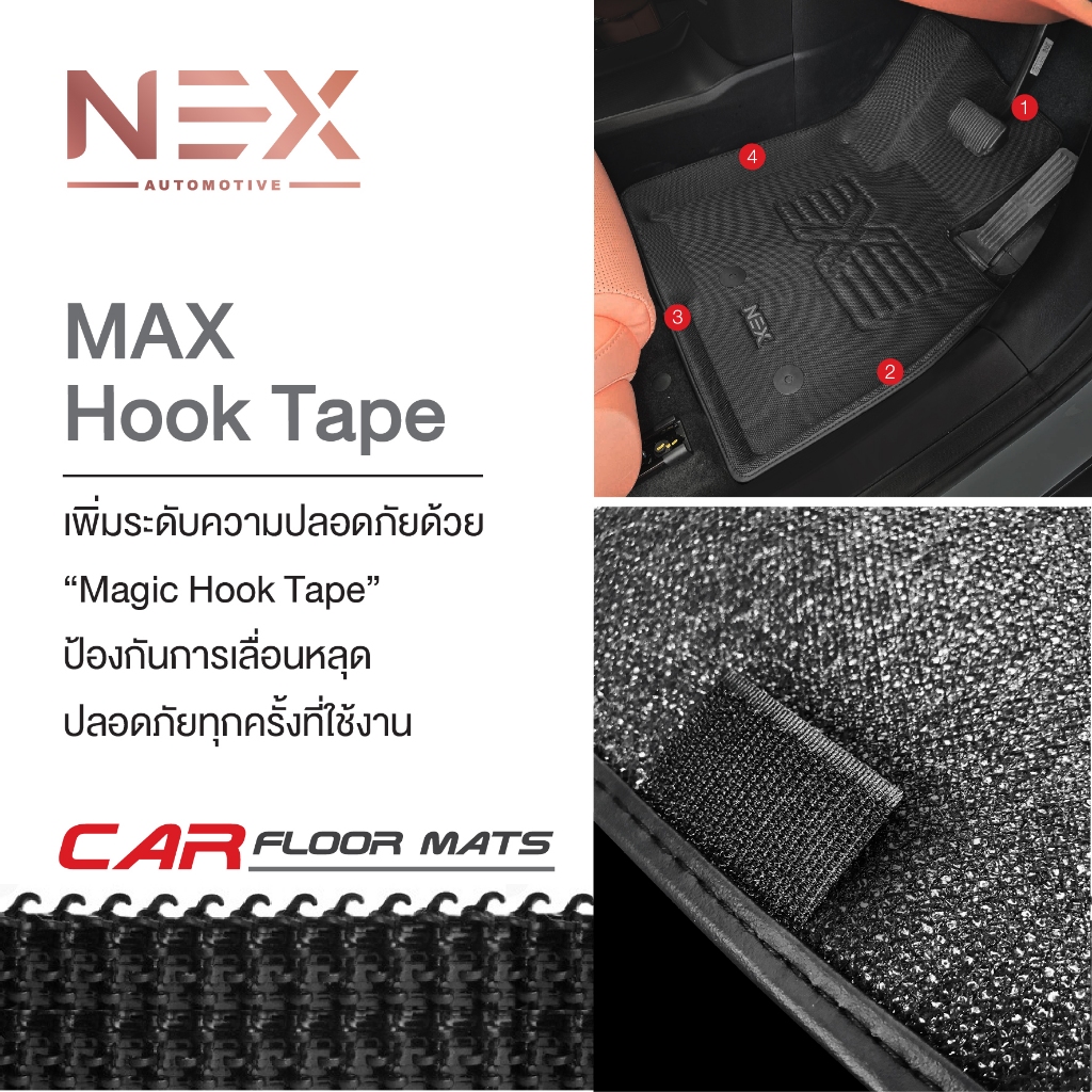 Deepal S05 2025 - ปัจจุบัน พรมปูพื้นในรถ พรมปูพื้นรถยนต์ ถาดปูพื้นในรถ ยกขอบ กันฝุ่น กันน้ำ 100% S-05 - รูปที่ 5