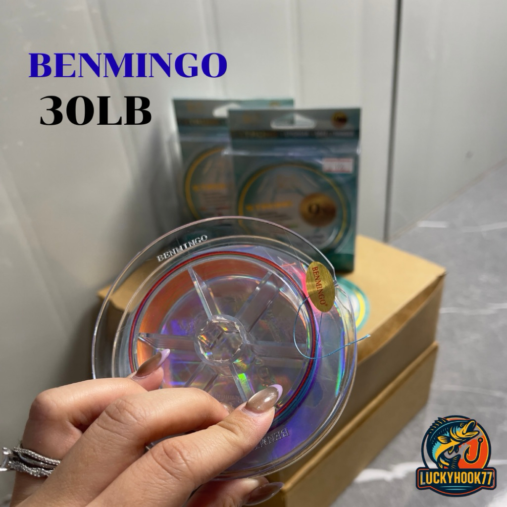 สายพีอี PE Benmingo STRONG X9 100M สีรุ้ง มัลติคัลเลอร - รูปที่ 2