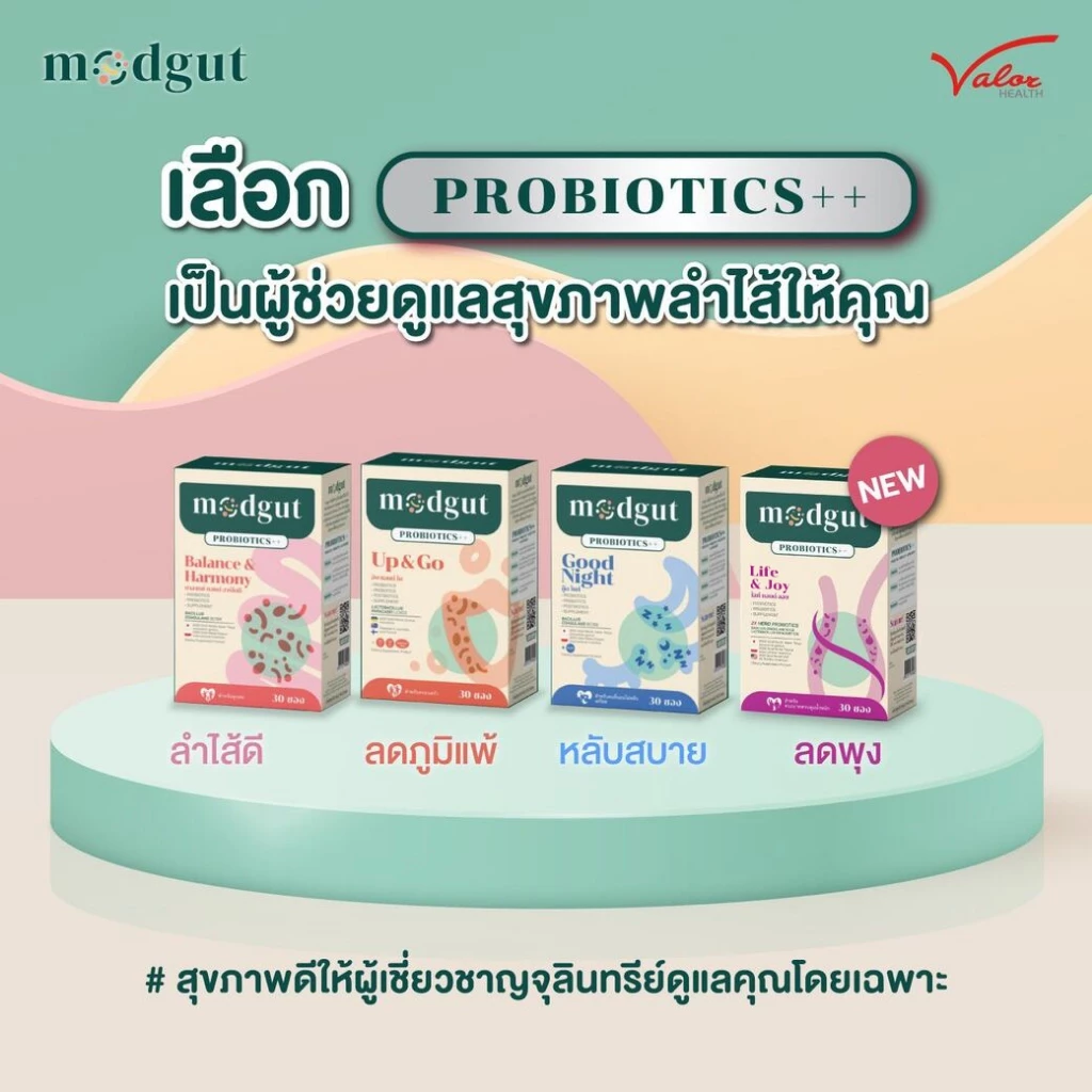 Modgut probiotics ++ ชนิดผง 30 ซอง มดกัต โพรไบโอติกส์ พร้อมทาน อร่อย มีครบ 4 สูตร ตอบโจทย์ครบตามอาการของคุณ thumbnail 3