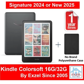 Amazon Kindle Colorsoft Signature Edition 32G: 2024 OR 16G: 2025 OR Kids | 1 Yr Warranty | BKK Fast Ship + Optional Case