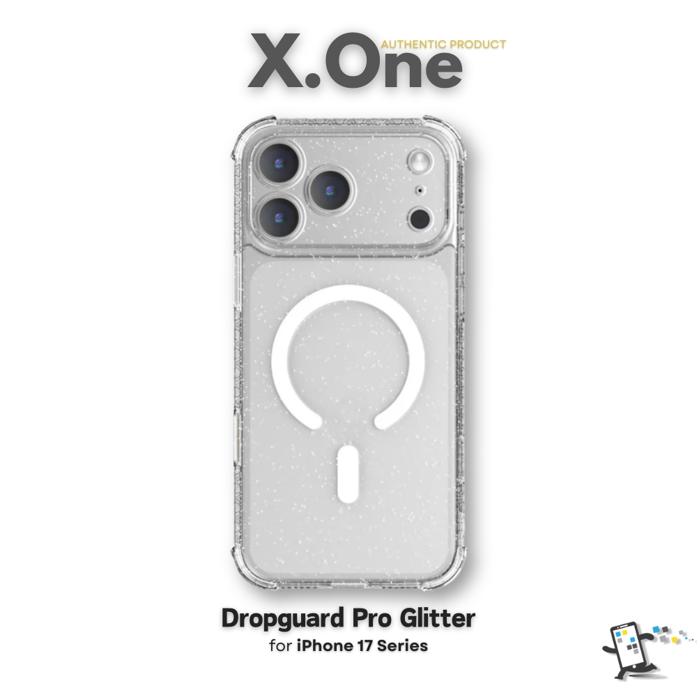 X.One Dropguard Pro Glitter Magnetic เคสสำหรับ iPhone 17 Pro Max และ 17 Pro
