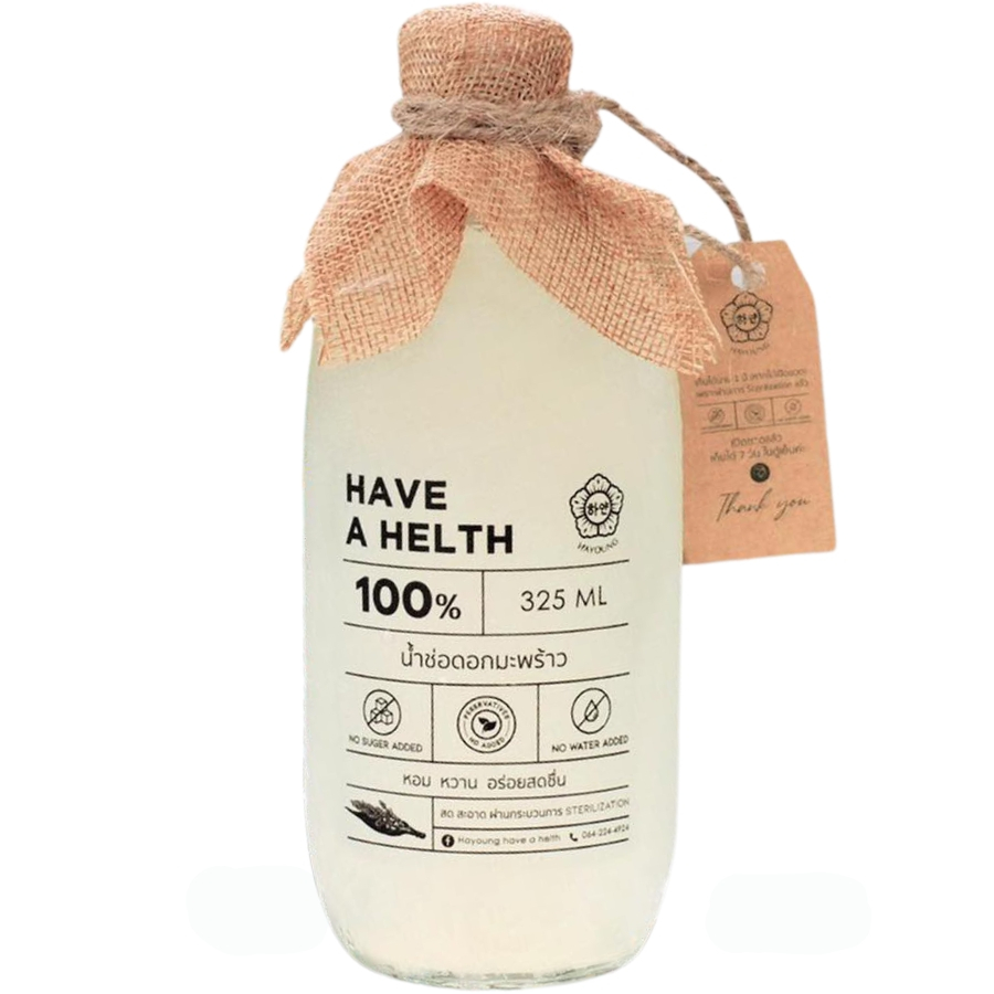 Ha-Young น้ำช่อดอกมะพร้าว Coconut Flower ขนาด 320 ml ไม่มีน้ำตาล ดื่มง่าย