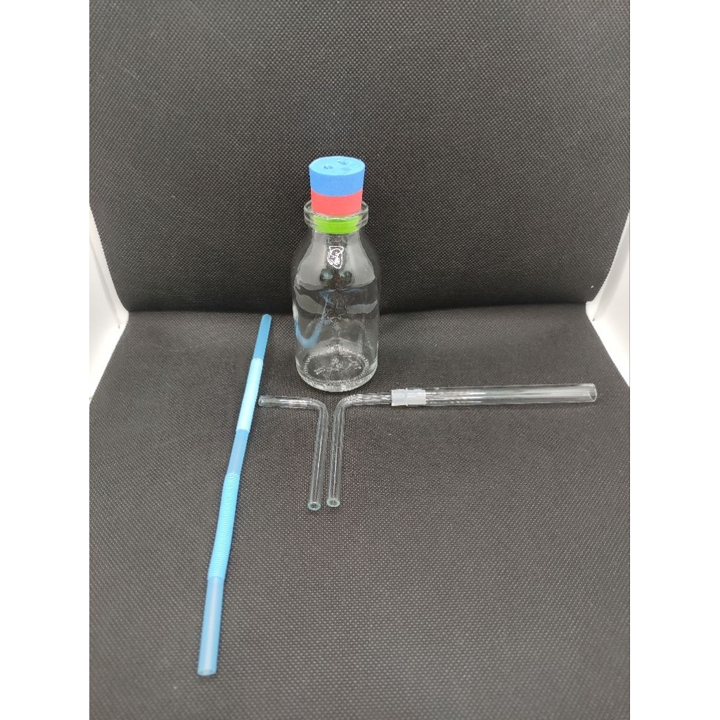 ชุดทดลองวิทยาศาสตร์ 100ml.แบบจุกโฟมสีครบชุด ชุดทดลองวิทยาศาสตร์ครบชุด ใช้สำหรับการศึกษาเท่านั้น