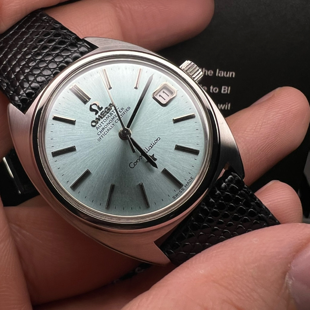 OMEGA Constellation หอดูดาว by Gerald Genta หน้าปัด Tiffany มือ 2 สภาพ NOS