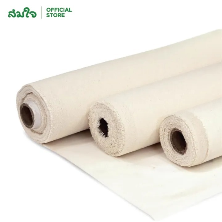 Somjai Selected ผ้าใบลินิน ผ้าใบม้วน สำหรับงานศิลปะ หนา 500 แกรม หน้ากว้าง 160 cm (C426-170)