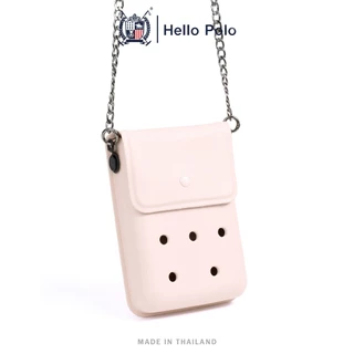 Hello Polo crossbody bag กระเป๋าใส่โทรศัพท์ สายกระเป๋า แฟชั่น ดีไซน์เรียบง่าย น้ำหนักเบา ต้องมีสำหรับการออกนอกบ้านBH2008