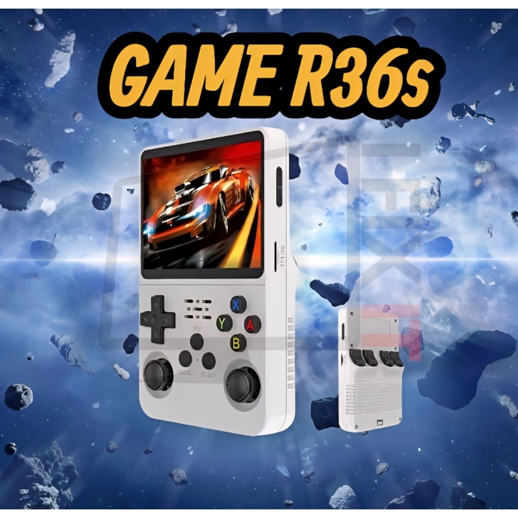 เครื่องเกมพกพา R36S เครื่องเล่นเกม Retro พกพา หน้าจอ IPS 3.5 นิ้ว
