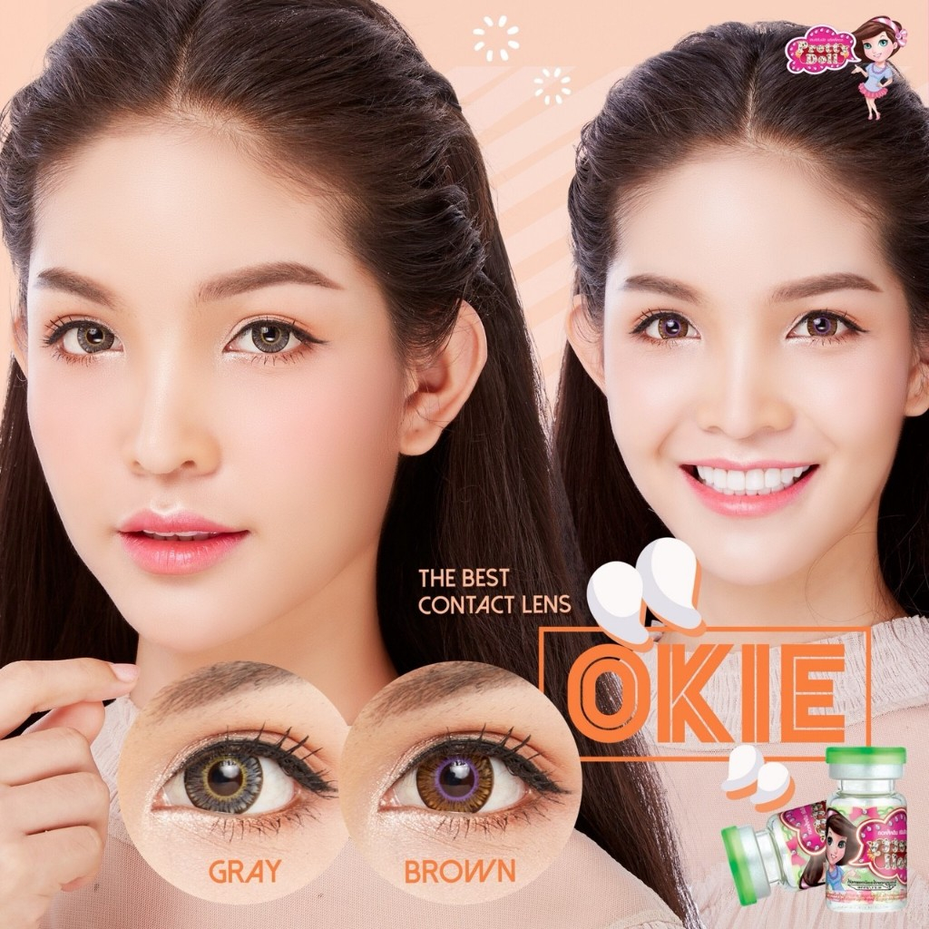 Pretty Doll คอนแทคเลนส์ Okie