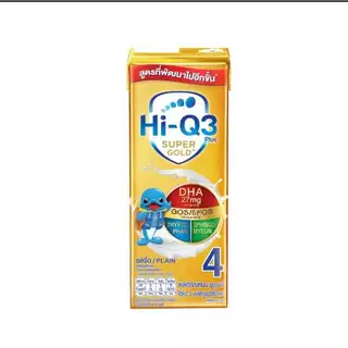 ไฮคิวซูเปอร์โกล UHT สูตร4(ยกลัง27กล่อง)