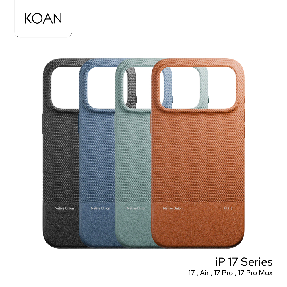 Native Union เคสกันกระแทก (RE)CLASSIC CASE ใช้สำหรับ iPhone 17 Series