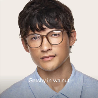 Sunnies Studios Anti-Rad Eyewear Gatsby (แว่นตากรองแสงสีฟ้า ไม่มีค่าสายตา สำหรับยูนิเซ็กส์)