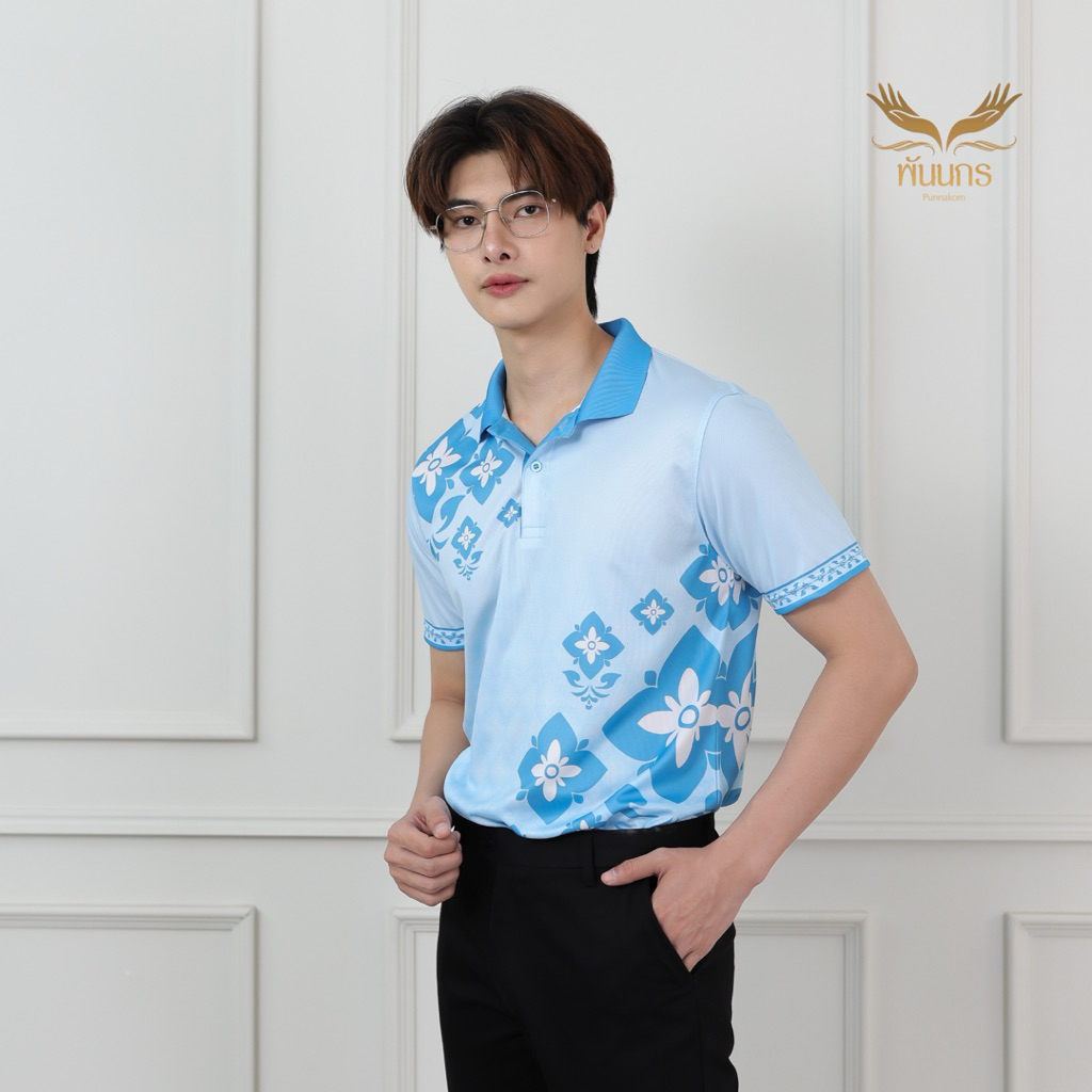 Punnakorn เสื้อกีฬาลายไทยรุ่น พิกุลแก้วมงคล จัดส่งฟรี รูปที่ 4
