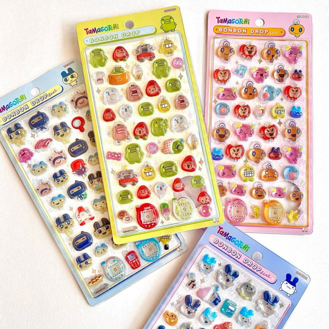 BonBon Drop & Pop seal Sticker 🎌 Tamagotchi Sanrio Disney