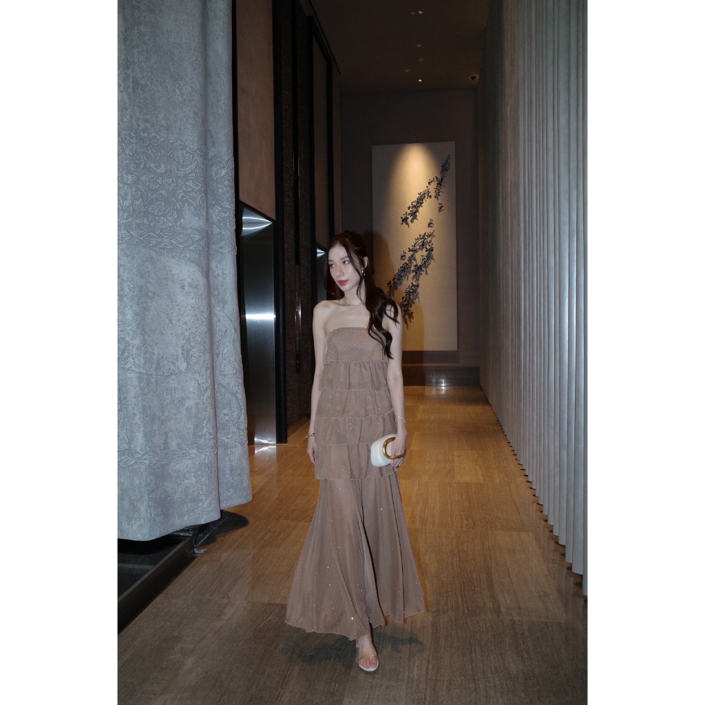 Firrr-Lyn dress-ชุดใส่เที่ยว ชุดออกงาน ชุดเพื่อนเจ้าสาว