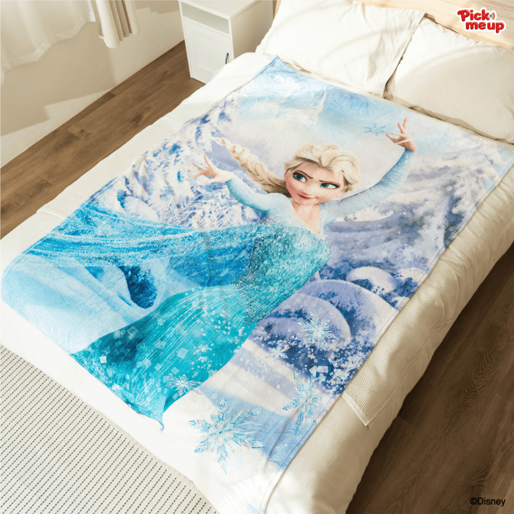 PickMeUp ผ้าห่มพิมพ์ลาย Elza Spell ลิขสิทธิ์ Disney