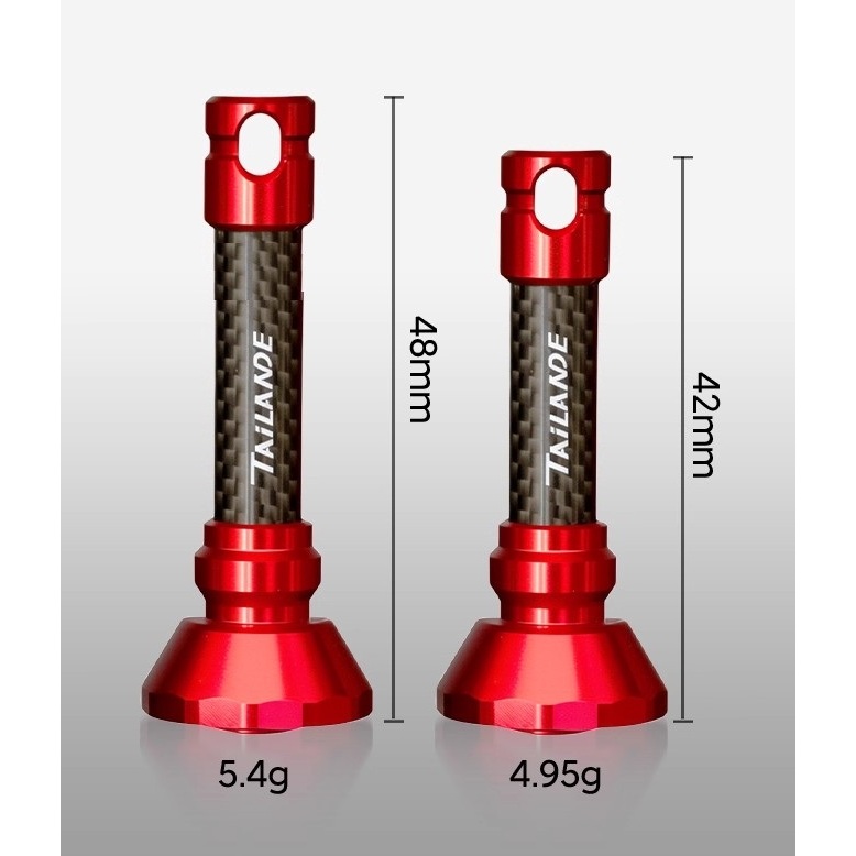 เสากันล้ม TAILANDE ขนาด 42,48 MM. สำหรับรอก shimano,daiwa (สต๊อกสินค้าในไทย) ราคา ถูกที่สุด ดีลบีเคเค แกลเลอรีภาพที่ 2