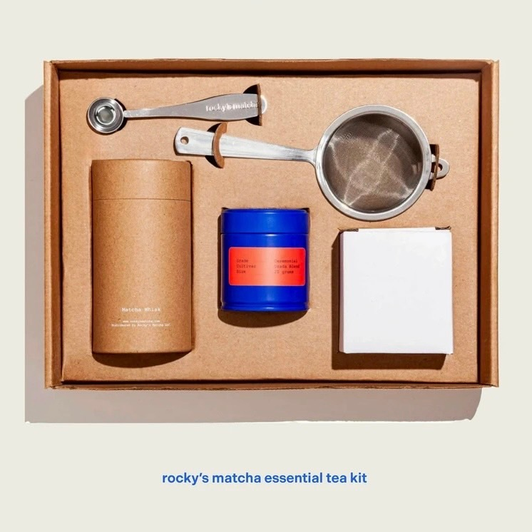 (พร้อมส่ง) Rocky’s matcha essential tea kit 5pcs