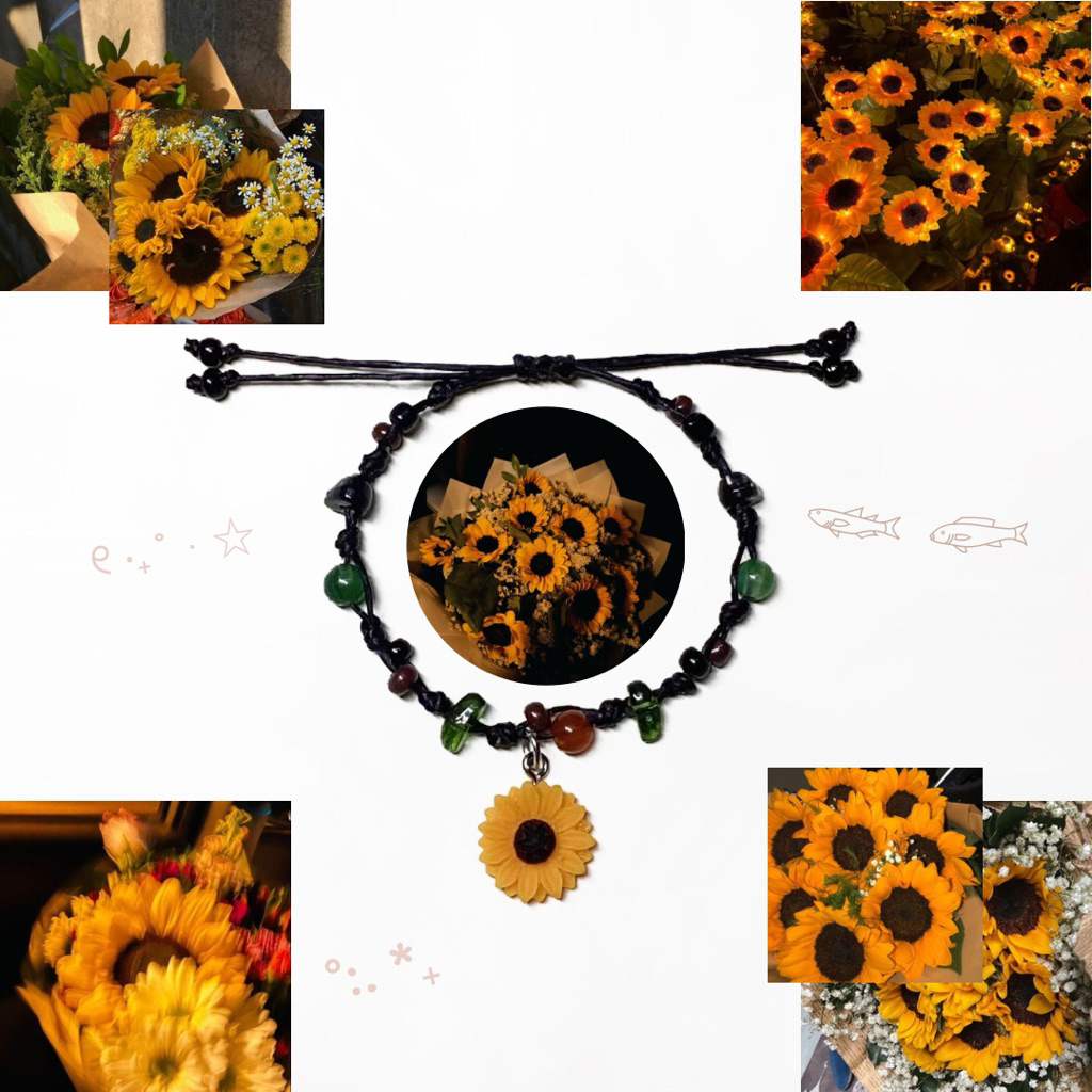 Vanizx | กำไลข้อมือดอกทานตะวัน🌻🌟