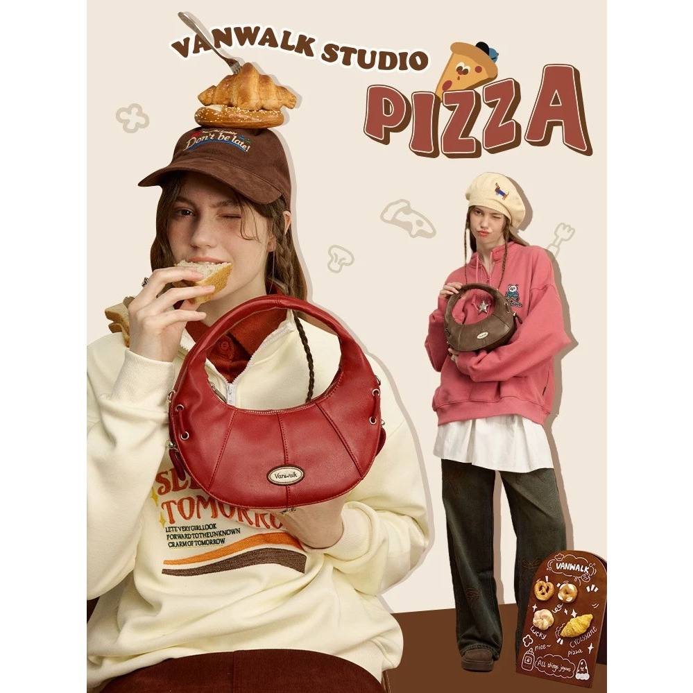 Vanwalk Pizza Series Bag ของแท้ 100% กดจาก official Vanwalk