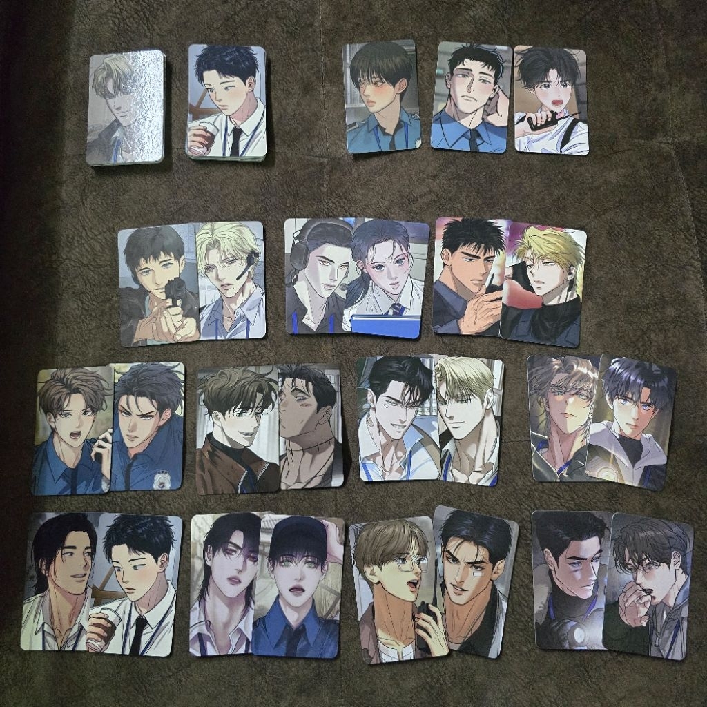การ์ดมันฮวา Photocard Lezhin Daybreak ตำรวจ