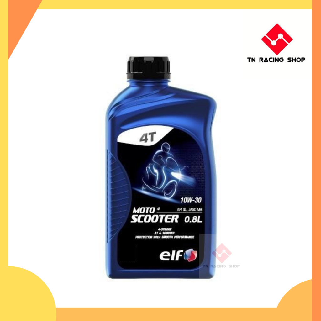 elf น้ำมันเครื่อง MOTO4 Scooter 10W-30 800ML