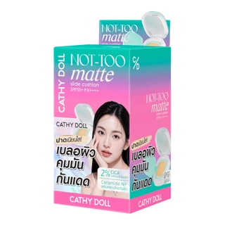 Cathy Doll นอตทูแมทท์สไลด์คุชชั่น เอสพีเอฟ50+ พีเอ++++ 6g #02 LIGHT BEIGE